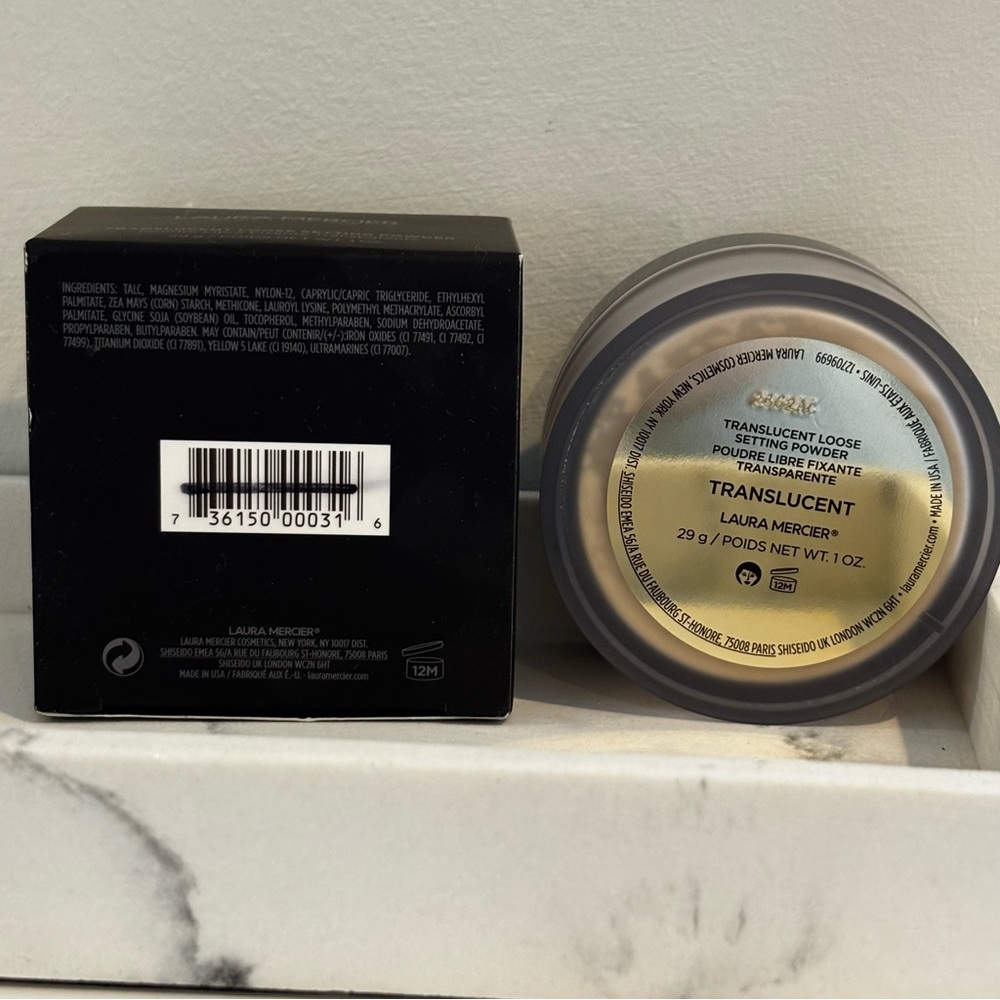 NIB Laura Mercier Translucent Loose Setting Powder FULL-SIZE SEALED - Picture 4 of 11